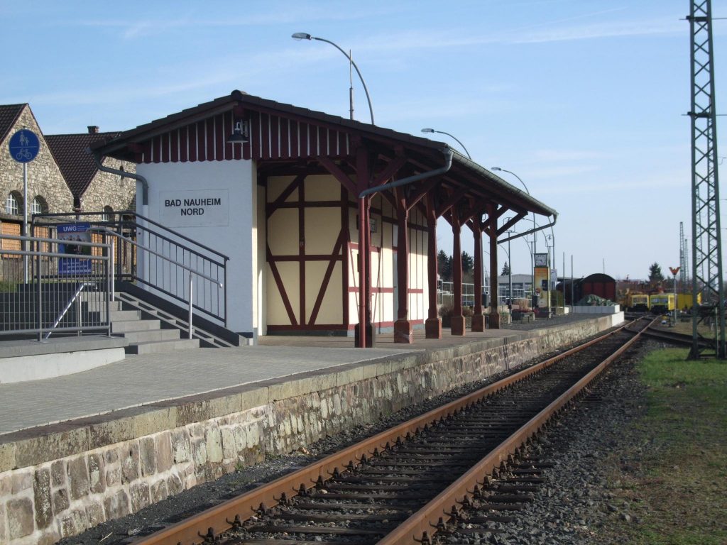 Bahnhofsgebäude des Bahnhof Bad Nauheim Nord