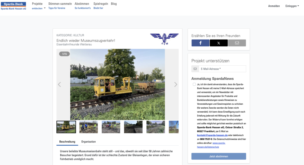 Sparda Aktion Vereint für deinen Verein