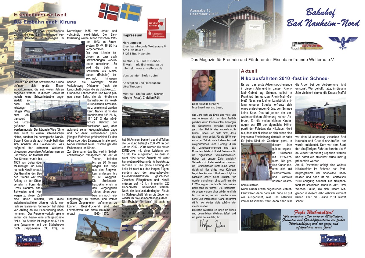 Bad Nauheim Nord – Ausgabe 10 (Dezember 2010)
