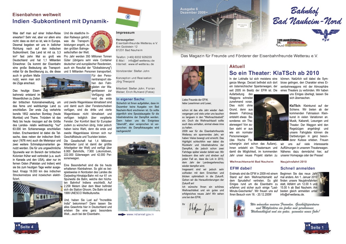 Bad Nauheim Nord – Ausgabe 6 (Dezember 2009)